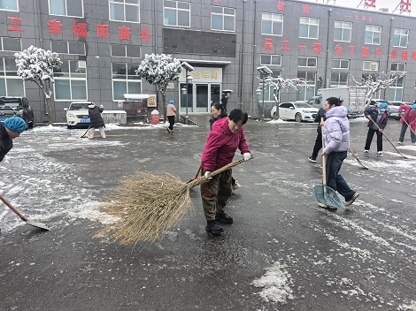 雪落古胶实干传情|东阿古胶